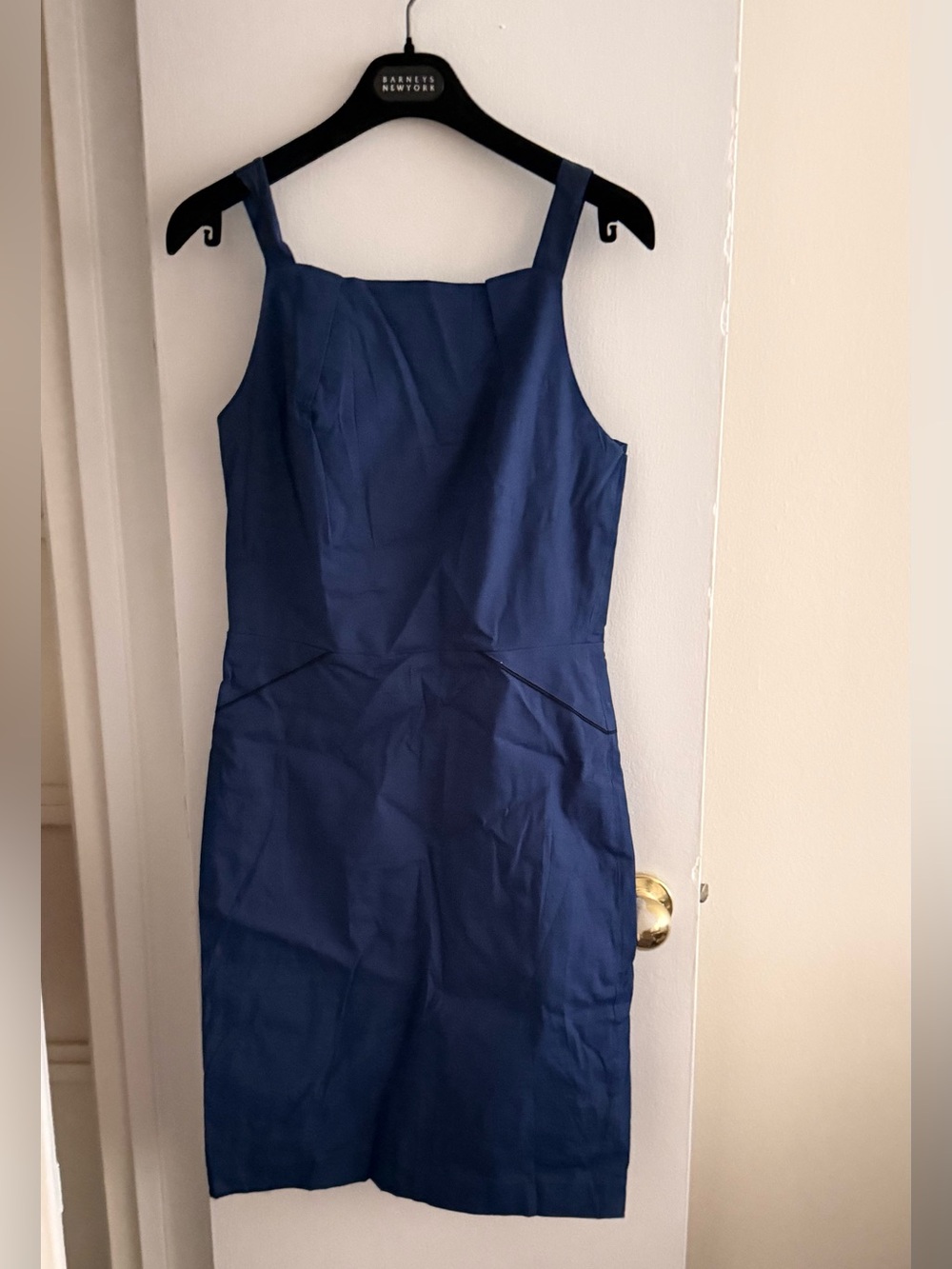 Dkny Blue Sheath Sleeveless Dress. Vintage. Size 4. Like new.
